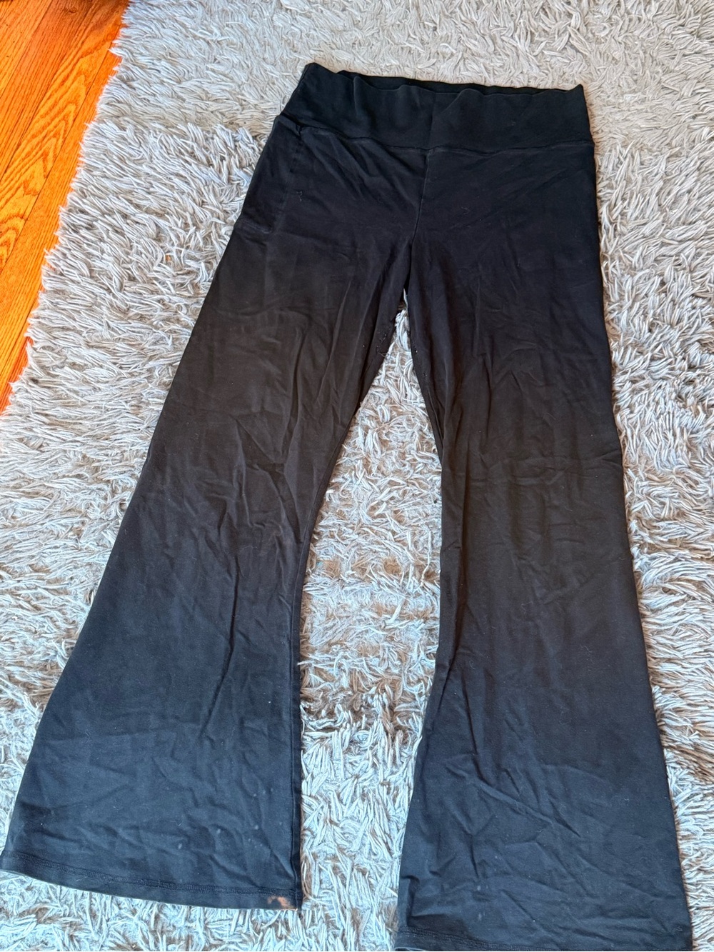 Hollister Black Flared Lounge Pants